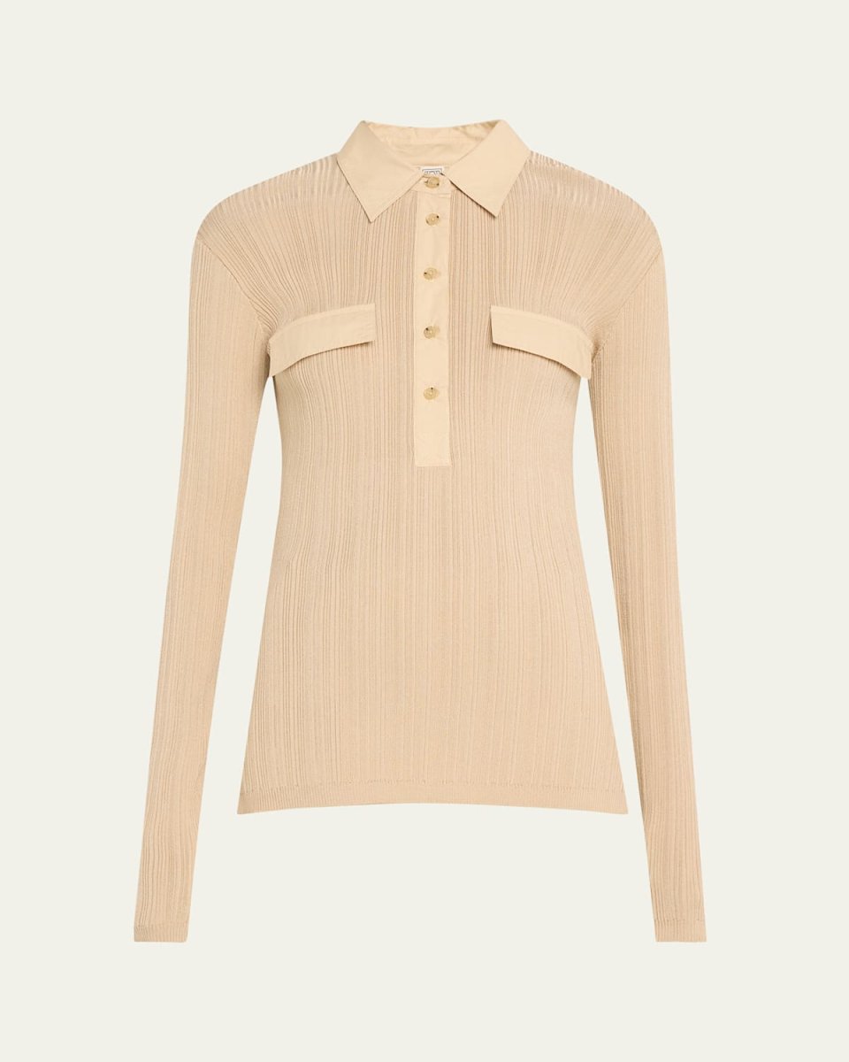 Half-Placket Knit Shirt